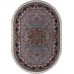 Иранский ковер Tehran 7686 Серый овал